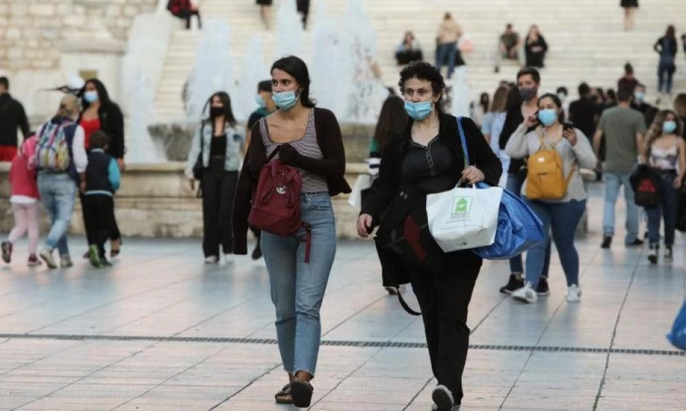 Γεωγραφική κατανομή: 5.522 κρούσματα στην Αττική-1.756 στη Θεσσαλονίκη